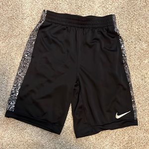 Boys black Nike shorts